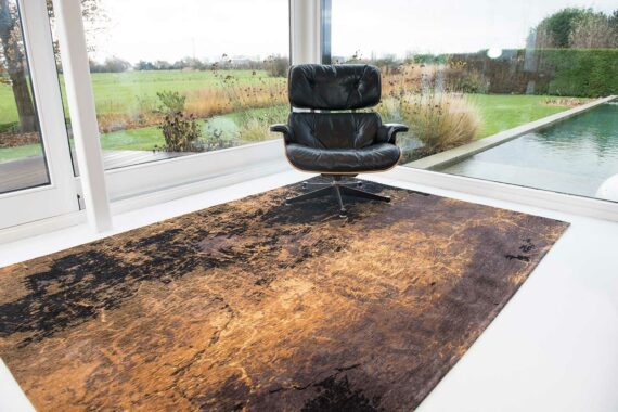 alfombras Louis De Poortere LX8618 Mad Men Cracks Deep Mine interior