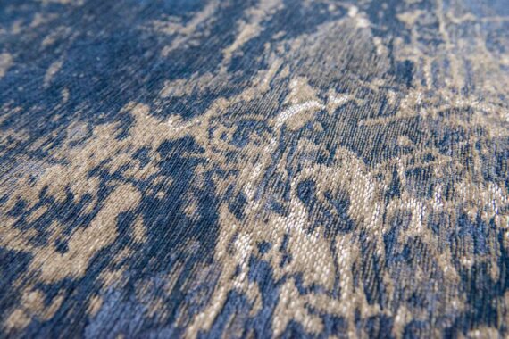 alfombras Louis De Poortere LX8629 Mad Men Cracks Abyss Blue zoom