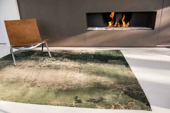 alfombras Louis De Poortere LX8723 Mad Men Cracks Dark Pine interior