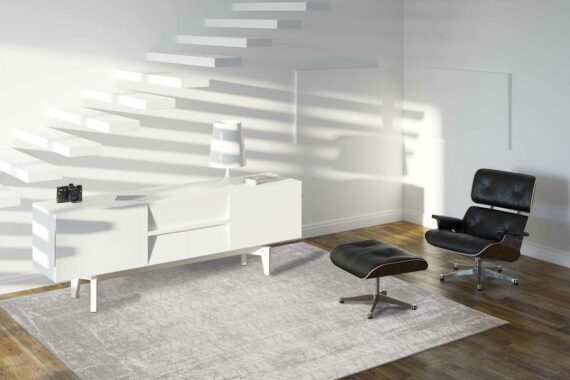 alfombras Louis De Poortere LX8929 Mad Men Jacobs Ladder White Plains interior